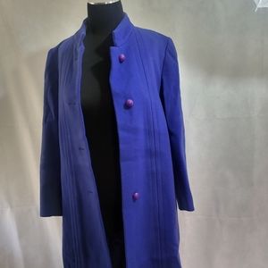 Karen Petites Wool Coat Made in the USA